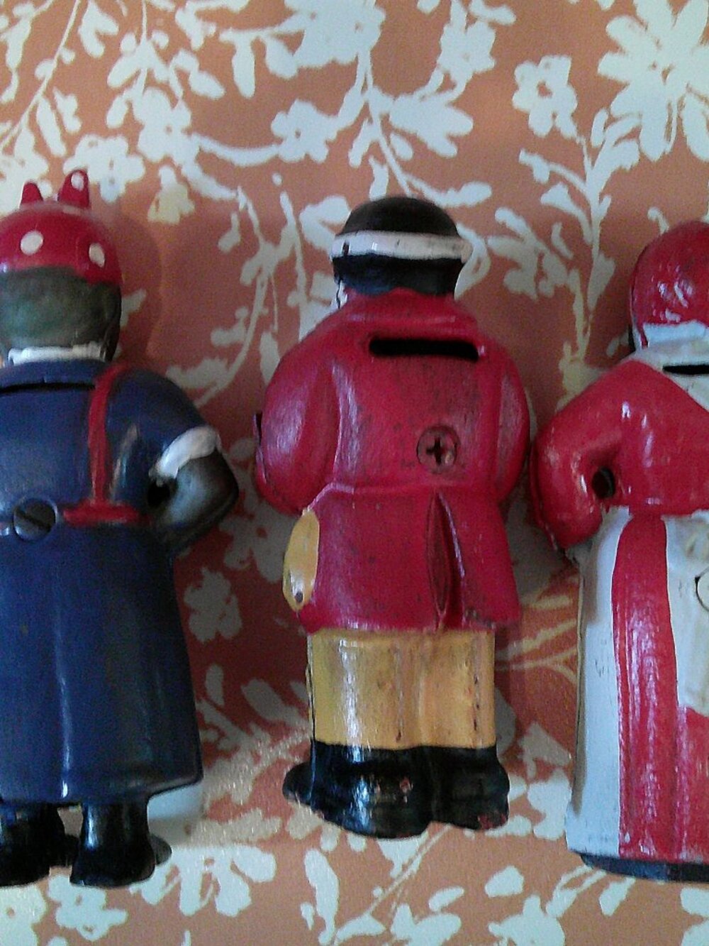 3-Cast Iron VTG Black Americana Banks, Aunt Jemima/Uncle Mose, & Baker - Picture 7 of 8